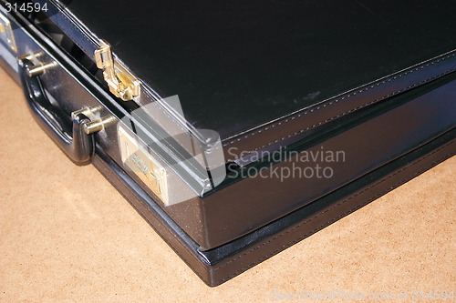 Image of black briefcase