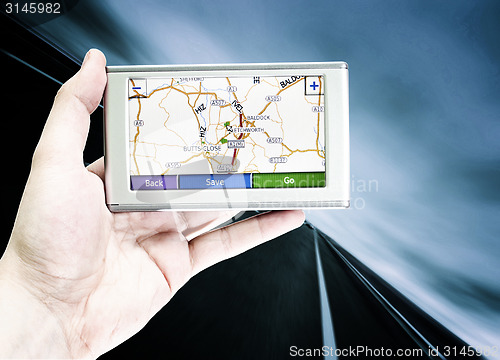 Image of GPS screen