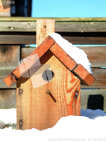 Image of blue tit box