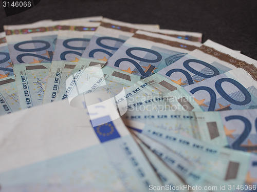 Image of Euro bank notes