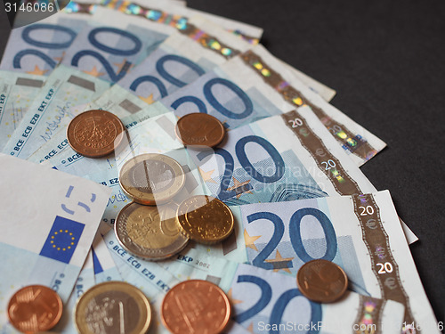 Image of Euro bank notes