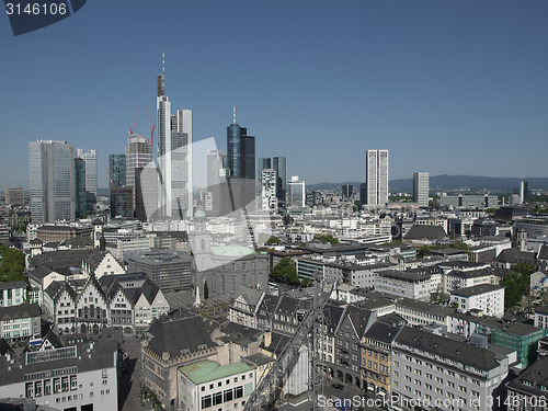 Image of Aerial view of Frankfurt