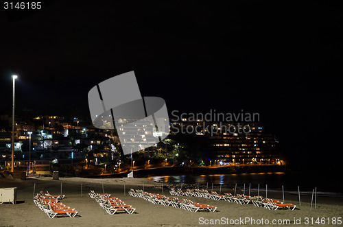 Image of Night view from the beach