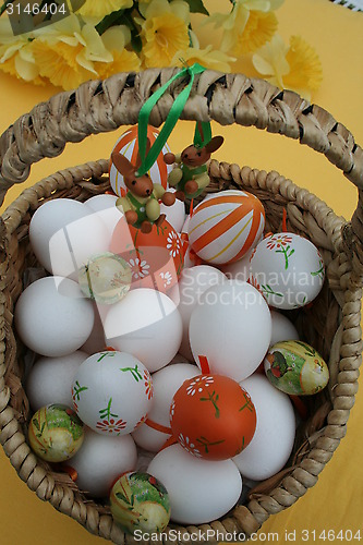 Image of Easter eggs