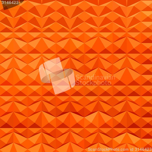 Image of Red Mountain Ranges Abstract Low Polygon Background