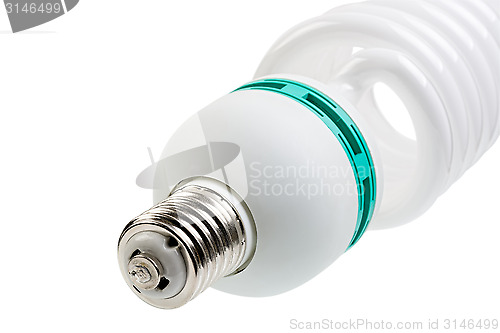 Image of Fragment of energy saving lamp.