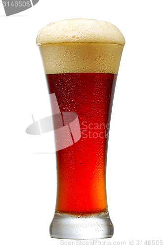 Image of glass of dark beer