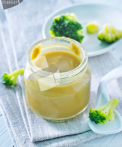 Image of baby food