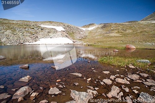 Image of Besseggen Ridge in Jotunheimen National Park, Norway