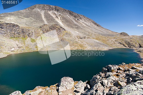 Image of Besseggen Ridge in Jotunheimen National Park, Norway