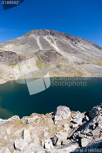 Image of Besseggen Ridge in Jotunheimen National Park, Norway
