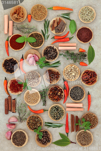 Image of Chilli Spices and Herbs