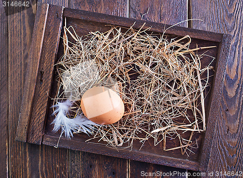 Image of raw eggs