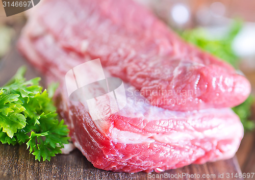 Image of raw meat