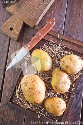 Image of raw potato