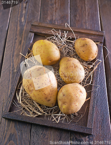 Image of raw potato