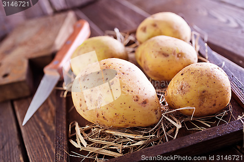 Image of raw potato