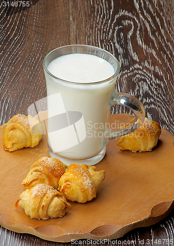 Image of Milk and Croissant Cookies
