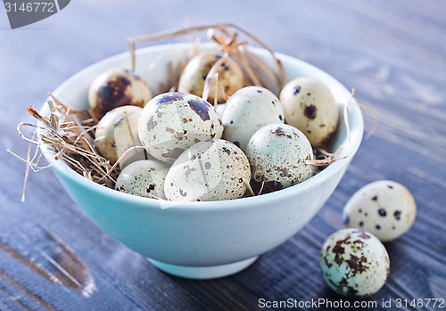 Image of quail eggs