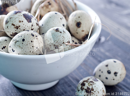 Image of quail eggs