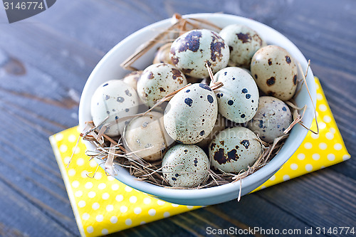 Image of quail eggs