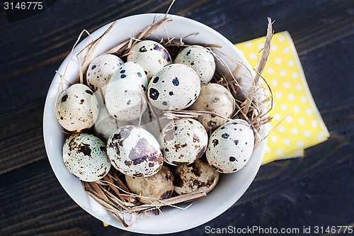 Image of quail eggs