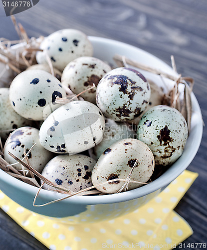 Image of quail eggs