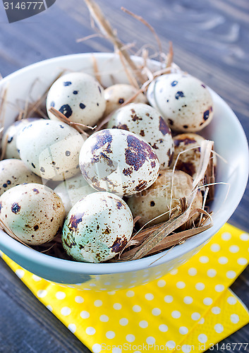Image of quail eggs