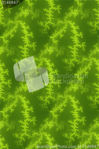 Image of Seamless Fractal Green