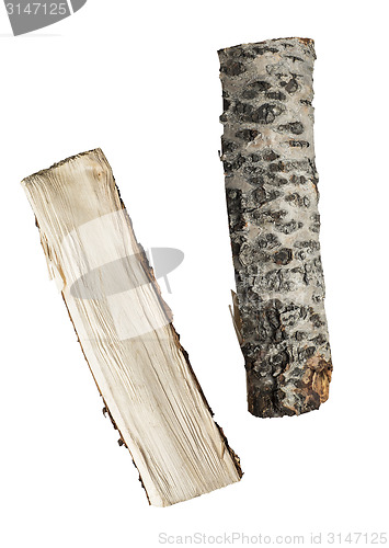 Image of Firewood isolated