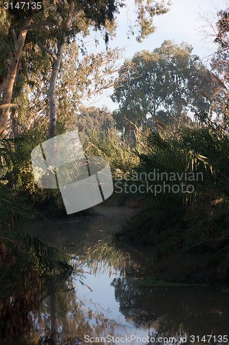 Image of Yarkon river in Israel