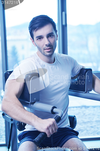 Image of man running on the treadmill