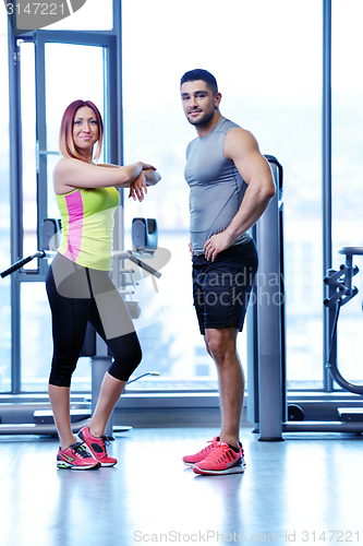 Image of couple at the gym