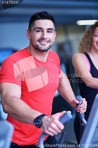 Image of man running on the treadmill