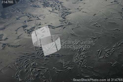 Image of ice pattern