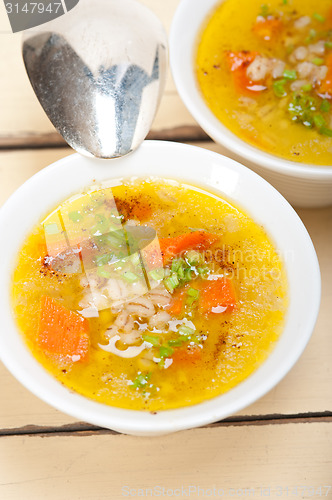 Image of Syrian barley broth soup Aleppo style