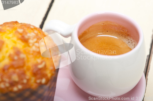 Image of coffee and muffin