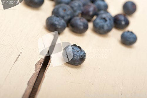 Image of fresh blueberry