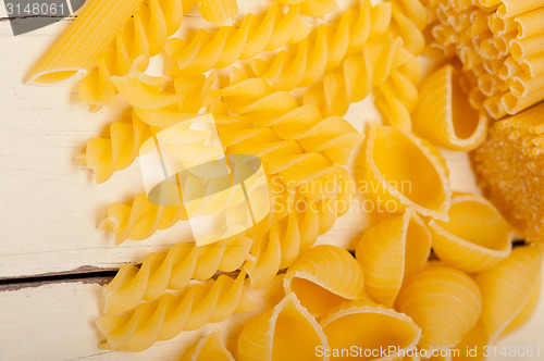 Image of bunch of Italian pasta type