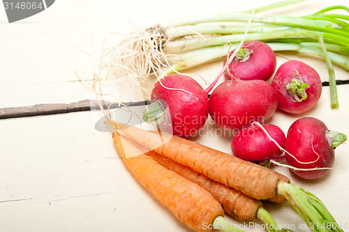 Image of raw root vegetable 