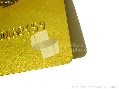 Image of closeup of credit/ATM card