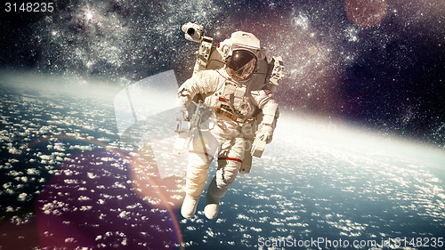 Image of Astronaut in outer space