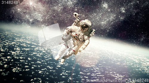 Image of Astronaut in outer space