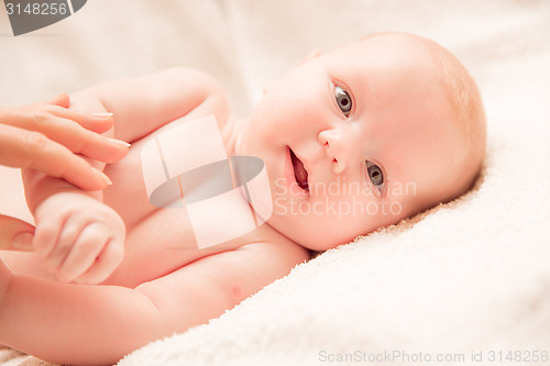 Image of Two-month old baby girl baby girl