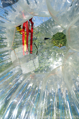 Image of Inside plastic ball