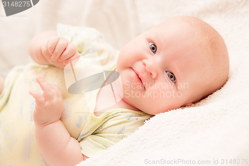 Image of Two-month old baby girl baby girl