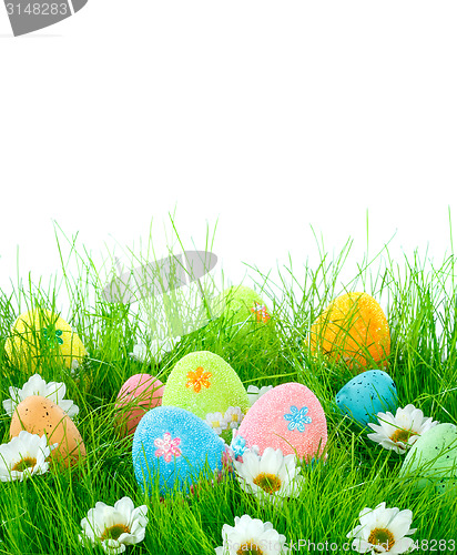 Image of Decorated easter eggs
