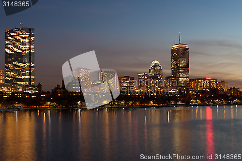 Image of Back Bay skyline