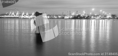 Image of Smooth Water Elliott Bay Puget Sound Port of Seattle