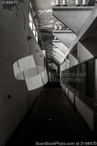 Image of Dark and abandoned place